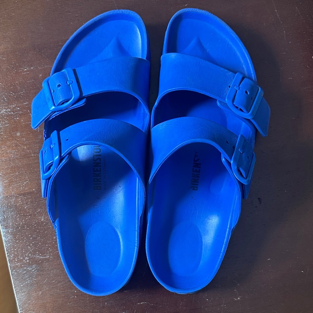 Birkenstock Bright Blue Women's Sandals Size 40